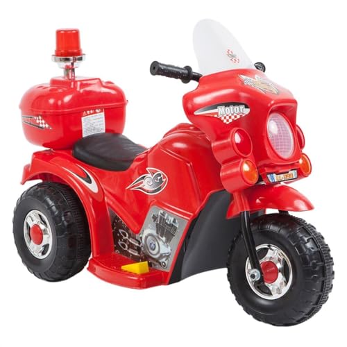 Zippy Toys Mini Moto Elétrica Infantil - Com Bateria Recarregável; Recomendado Para Crianças Acima de 3 Anos;...