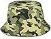 BONRI Cappelli da Pescatore Traspiranti a sommità Piatta Cappello da Pescatore Modello Gatto Unisex Cappello Estivo da Pescatore-Camouflage-Taglia Unica