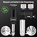 KitchenBoss Sous Vide Garer Stick Präzisionskocher Präziser: G300T Temperatureinstellung IPX7 Wasserdicht LED Touch-Display Immersion Tauchzikulator 3D Zirkulation mit Timer