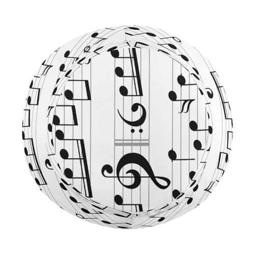 Music with Notes and ClefChildren's Bucket Hat for Boys and Girls, Breathable Summer Beach Hat54cm4