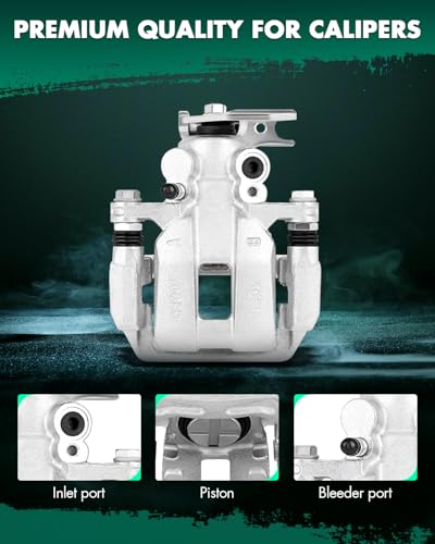Image of SCITOO Rear Brake Caliper With Bracket 19B7097, 19B7096 Compatible For Honda For Accord 2013-2017