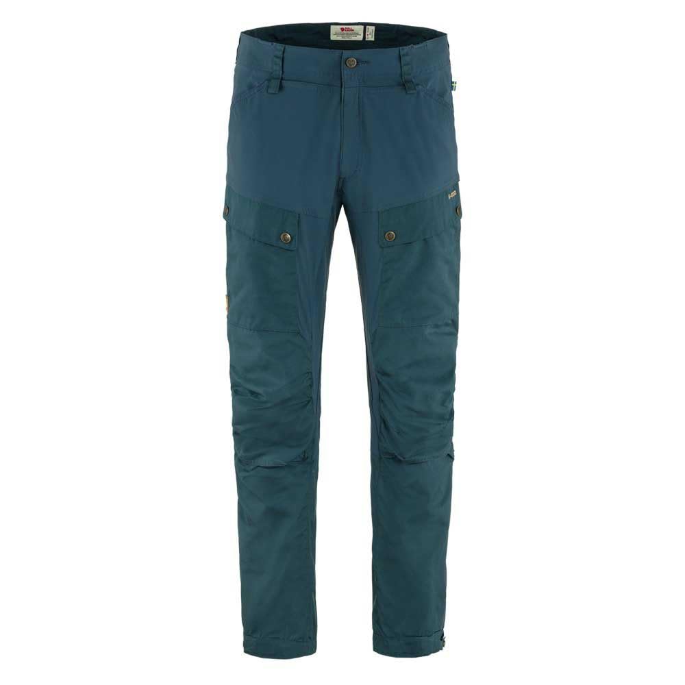 Fjallraven 87176-570 Keb Trousers M Pants Men's Mountain Blue Size 44/S