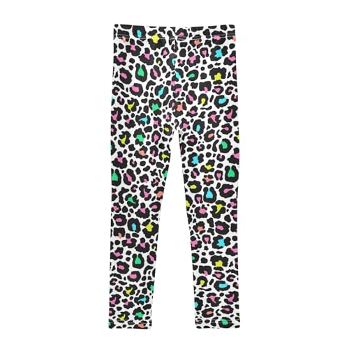 Girls Leggings Athletic Dance Running Teen Kids Pant Girls Toddler Tight Workout Pants Soft Elastic Waist2