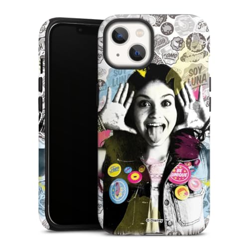 DeinDesign Coque Compatible avec Apple iPhone 13 Coque renforcée Coque Antichoc Soy Luna Disney