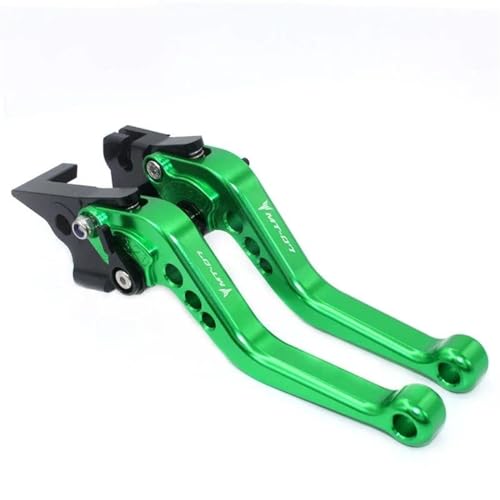 Palancas freno MT-07 cortas CNC para tus rutas de fin de semana y curvas