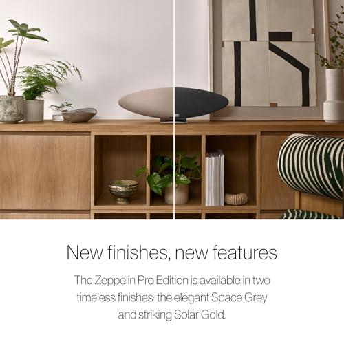 Bowers & Wilkins Zeppelin Pro Edition Wireless Speaker, Iconic Design, 5 Drivers Including Subwoofer, Wireless Streaming via Bluetooth, AirPlay 2 & Spotify Connect, Multiroom Support, Space Grey by Bowers & Wilkins - Image 8