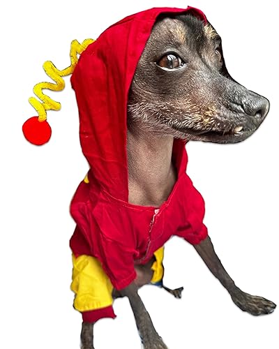 Disfraz El chapulin colorado 3X-Large para perros