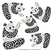 Produktbild DesignStix Panda Accents Peel and Stick Dekor