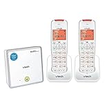 VTech Comfort Cordless Bundle - NBN Ready Phone System - 2 handsets - White