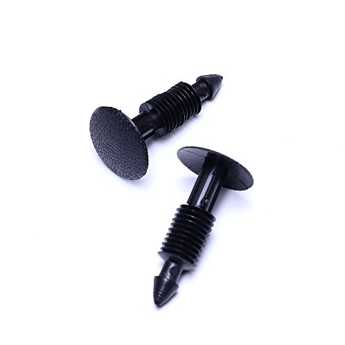 Early Bus (Pack Of 6) For 2004-08 F150 & Lincoln Mark Lt Windshield Wiper Cowl Vent Grille Panel Hood Retainer Clips Retaining Pins (Christmas Tree Plugs) #TOP4