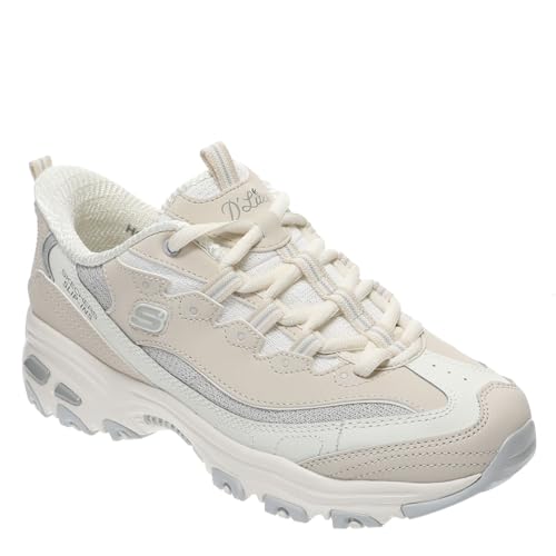 Skechers Women's D'Lites-Smooth Nostalgia, Hands Free Slip-ins Sneaker
