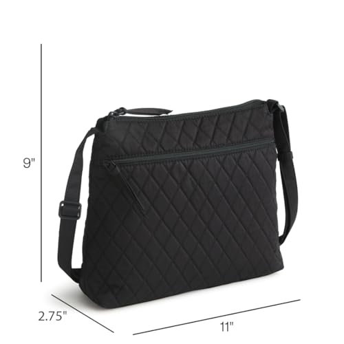Image of Vera Bradley Women's Premium Cotton Original Zip Hipster Crossbody Bag