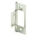Prime-Line Products N 7273 Bi-Fold Door Hinge, 3 in., Steel, Nickel Plated, Non-Mortise (Pack of 2)