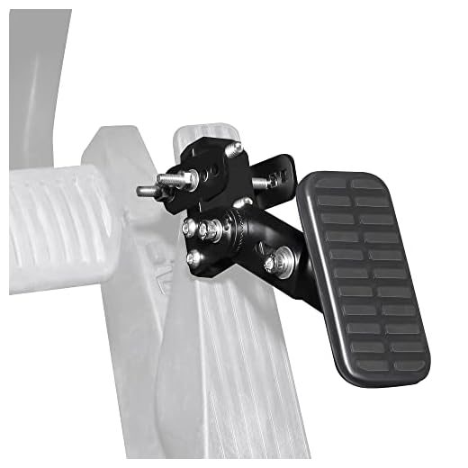 DriFeez Gas Pedal Extenders for Short Drivers People Driving Cars, Go Kart, Ride on Toys, Adjustable Length and Angle Auto Vehicles Accelerator Pedals, Black