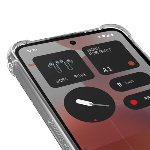 Image of DailyObjects Clear Magnetic Phone Case Cover Compatible with Nothing Phone (3a) Pro | Wireless Charging Slim Back Cover | 2 Layer Edge Protection & Shockproof