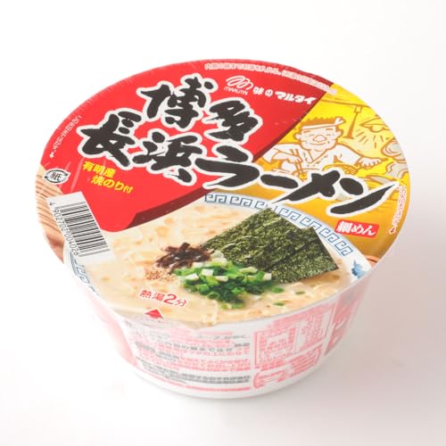 博多長浜ラーメンカップ (85g×12個×2ケース 合計24食分)