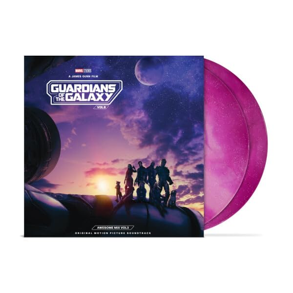 Guardians Of The Galaxy Vol 3 - Exclusive Limited Edition Purple Galaxy Stardust Colored Vinyl 2LP