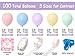 Balloon Garland Arch Kit – 146 Pcs Pastel Green, Blue, Violeet, Pink, Yellow & Confetti Balloons for Baby Shower, Birthday, Gender Reveal, Wedding Party – DIY Kit by Vellax™