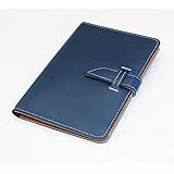 年金手帳・保険証・診察券ケース（ABH-14NC）【日本製 自社工場生産品】 (ネイビー×キャメル/フラット合皮)