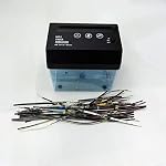 Mini Electric A6 Paper Shredder, Automatic Feeding, High Efficiency, Compact and Portable, for Office School