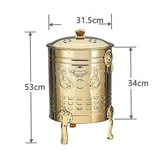Garten- Verbrennungsofen, tragbarer Verbrennungsofen, Edelstahl- Brennfass, Feuerkäfig für die Verbrennung von Müll, Metall- Edelstahlmaterial Wird zur Verbrennung von Müllgarten- Verbrennungsanlagen ve-5