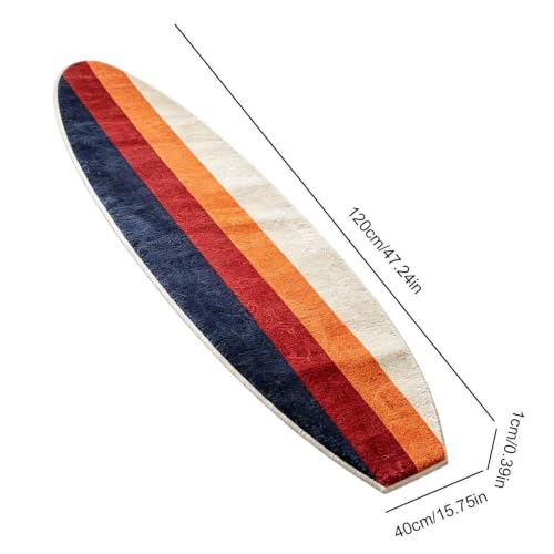 Esterilla de baño antideslizante forma tabla surf para evitar caidas 7
