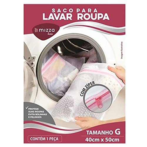 Kit 3 Sacos Para Lavar Roupa Tamanhos P M G- MIZZA HOME