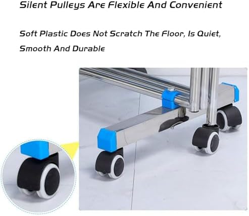 6ft 3-Panel Folding Room Divider with Lockable Wheels, Portable Fabric Partition for Home, Office & Event Use - Versatile Privacy Screen (Color-2)