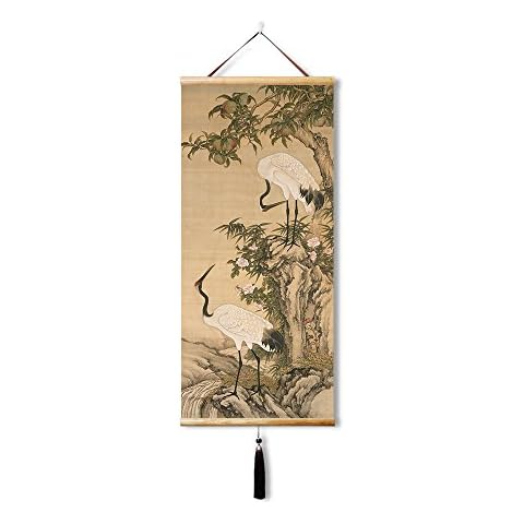EAPEY Scroll Art Feng Shui japanese scroll wall Chinese Decorations for Home Cover