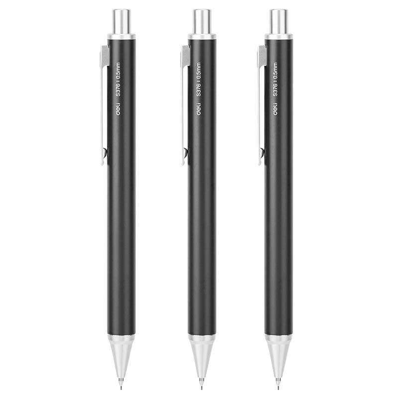 Ołówki 1 szt. 0,5/0,7 mm Ołówki automatyczne metalowe Ołówki mechaniczne Artykuły biurowe, szkolne, piśmiennicze (1 szt. 0,5 mm) (1 szt. 0,7 mm)