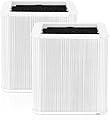 ADDUBEAU 2 Pack 211+ Replacement Filter Compatible with Blueair 211 Air Purifier, Foldable Particle and Activated Carbon Blue Pure Air Purifier Filter Replacement