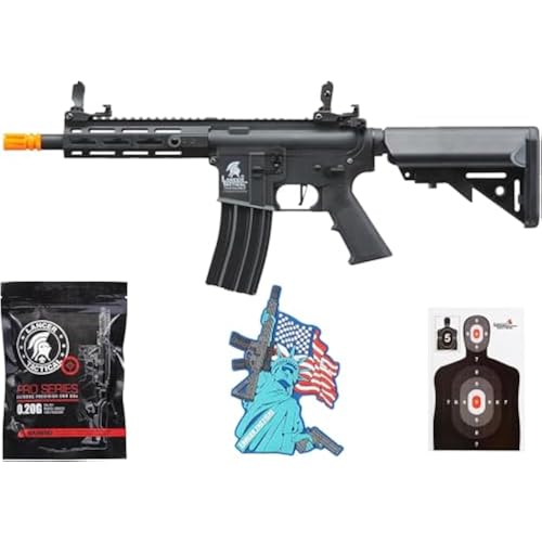Lancer Tactical Gen 2 Hellion MLOK 7" Airsoft M4 AEG Core Series (No Battery and Charger) (Black)