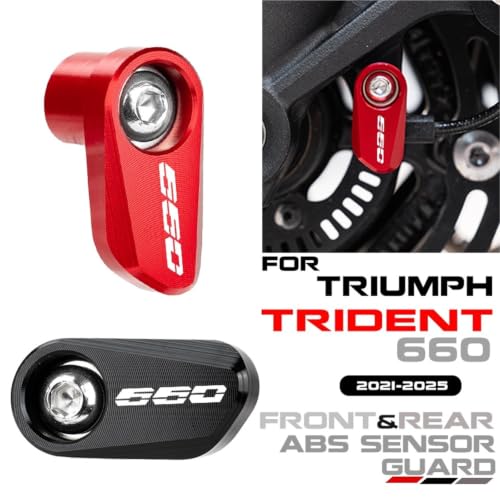 Protector ABS para Triumph Trident 660 2021-2024 en color rojo 2