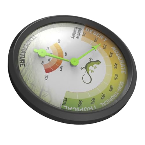 Abaodam Aquarium Thermostat Digital Thermometers for Reptiles Reptile Tank Thermometer Hygrometer
