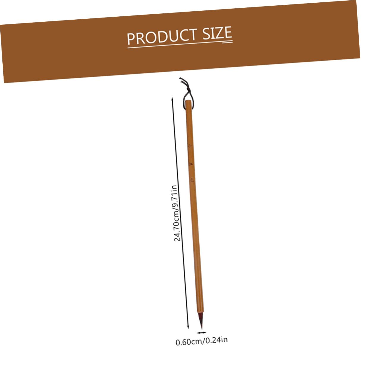 DOITOOL Beginner's Calligraphy Brush Kit 4pcs Set Chinese Painting Tools Fine Writing Brush for Traditional Art Boys and Girls Calligraphy Pen