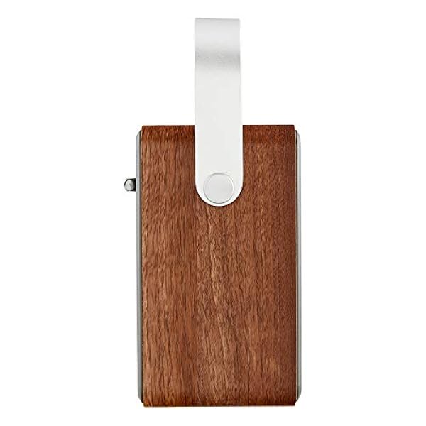 Albrecht DR855 DAB /UKW/Bluetooth Radio con manico, stile retrò, 27855, con display a colori, durata della batteria fino a 11 ore