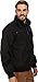 Calvin Klein Men's Rip Stop Moto Jacket, Black, Large