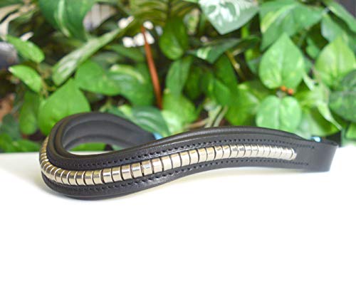 SIE Dutch Drop Straight Padded Clincher Browband for Bridles (U, Draft 17