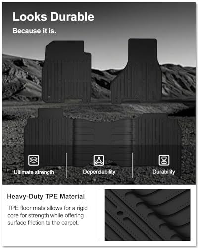 Image of Kiwi Master Floor Mats for 09-18 Ram 1500 2500 3500 /19+Ram Classic Crew Cab