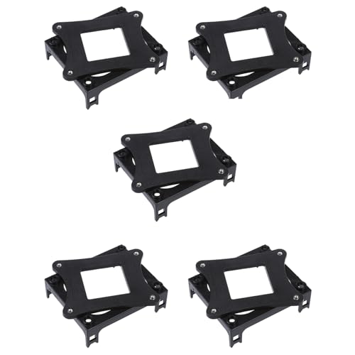 Giwnhvx 5X Plástico CPU Fan Soporte de Montaje Base para Socket 478 Negro