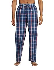 (Woven) Navy Blue+red Plaid