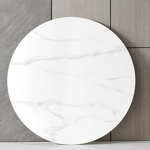 Xxbbyubo Lazy Susan ~`^[e[u 嗝Ή]e[u 360°]\ _CjOe[up T[rOgC 60-100cm e[ufBbV ׂẴfXNgbvɓKĂ܂(Matte white grey,28i