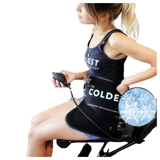 The Coldest Hip Ice Pack - Ice Pack with Air Compression (Pain Relief from Stiff Hips & Back, Inflammation, and Hip Surgery & Arthritis)