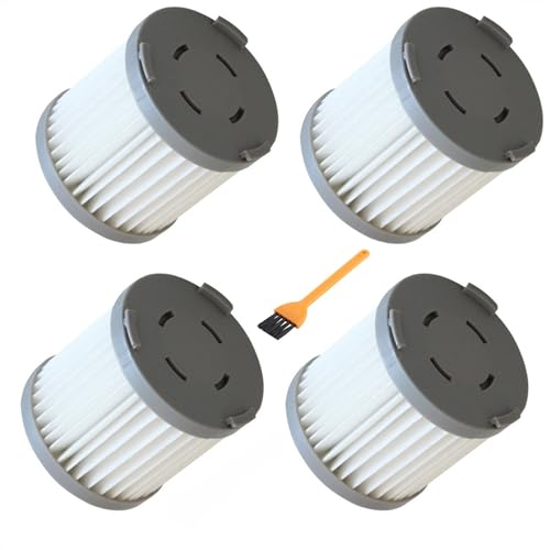 NIDUNO HEPA Filtro for CECOTEC Congo Rockstar 500 Ultimate XTREM Conga Rockstar 700 peças de filtro de aspirador sem fios de mão (tamanho : 4 peças)