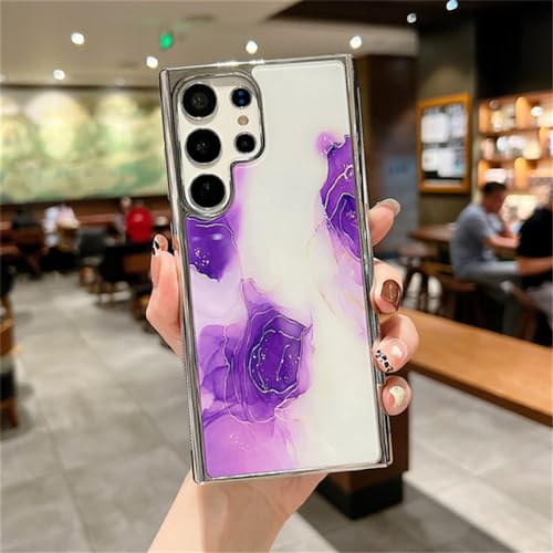 Coque antichoc Samsung A13 4G carrée marbre pour éviter les casses