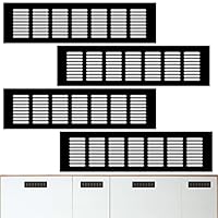 Heyiarbeit Lot De 2 Grilles D'aération Rectangulaires Pour