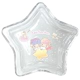 サンアート サンリオ (SANRIO) リトルツインスターズ デザートプレート 皿 13×13cm クリア お星さま グッズ 雑貨 食器 誕生日プレゼント クリア 日本製 SAN4947