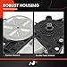 A-Premium Power Window Lift Motor (2-Pin Connector) Compatible with Nissan Frontier 2005-2019, Xterra 2000-2015, Altima 2002-2006, Murano 2003-2007, Sentra 2000-2006