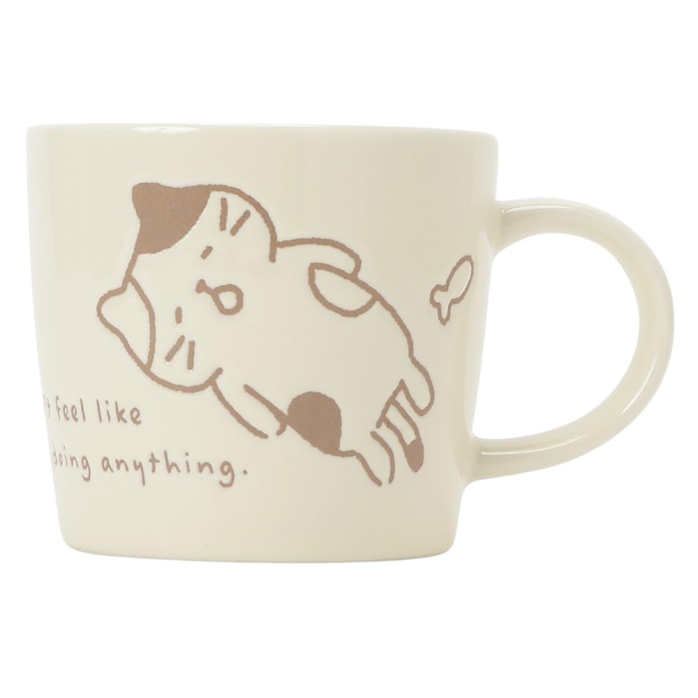Amazon.co.jp: マグカップ 猫 かわいい レンジ対応 ギフト 陶器 300
