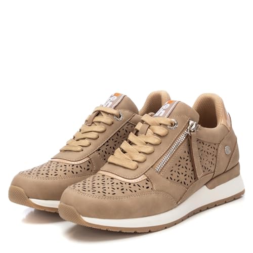 Chaussures décontractées pour femme REFRESH baskets basses légères noires - 6